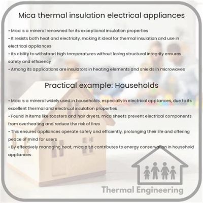  Micas: A Brilhante Soluçao para Isolamento Termico e Elétrico em Aplicações Industriais!